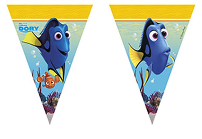 Banderin triangulos (9 flags) Finding Dory ***OFERTA DTO NO ACUMULABLE  