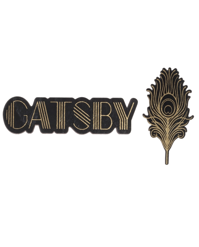 Deco Mesa Confeti Gatsby 3.2 X 6 Y 2 X 7cm Madera ***OFERTA DTO NO ACUMULABLE