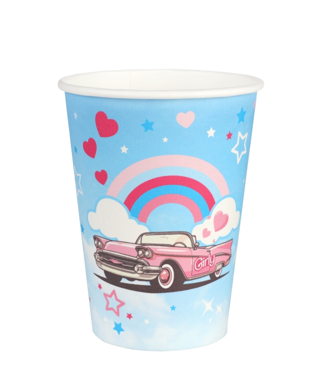 Vasos Girly 7.8 X 9.7cm / 27cl Carton ***OFERTA DTO NO ACUMULABLE