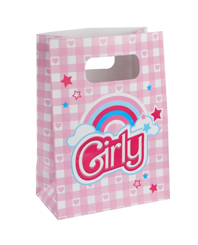 Bolsas Girly 13 X 7 X 18cm Papel ***OFERTA DTO NO ACUMULABLE