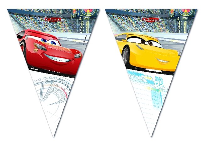 Banderin ( 9 flags ) Cars 3