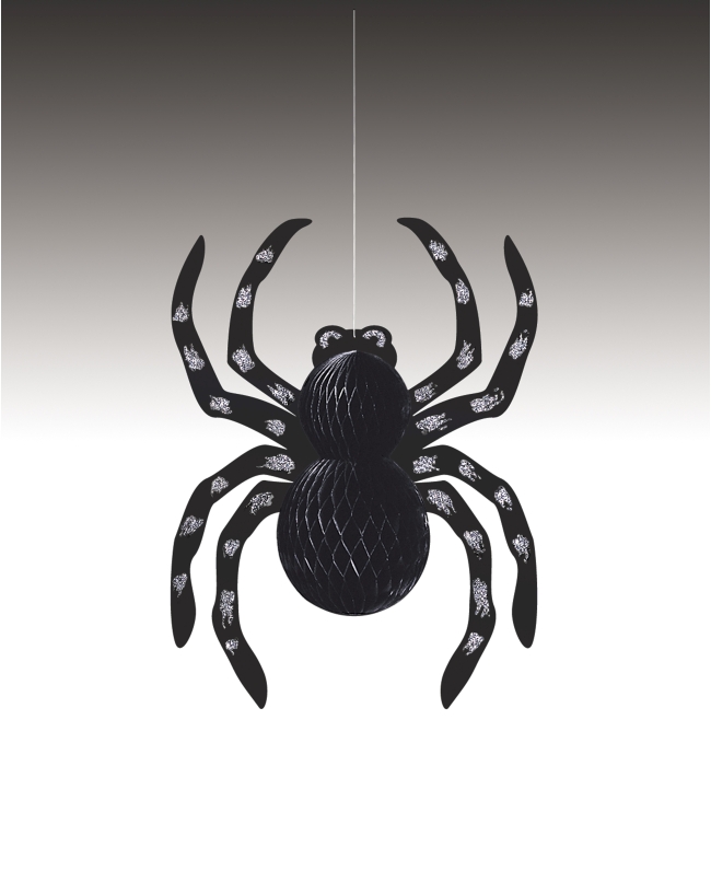 Deco Colgante Araña Brillante 35,5cm
