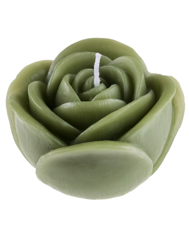 Vela Rosa Oliva 12 X 7cm Parafina ***OFERTA DTO NO ACUMULABLE