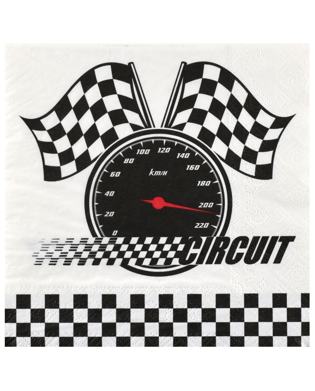 Servilletas Formula 1, 33 X 33cm Papel 3 Capas ***OFERTA DTO NO ACUMULABLE