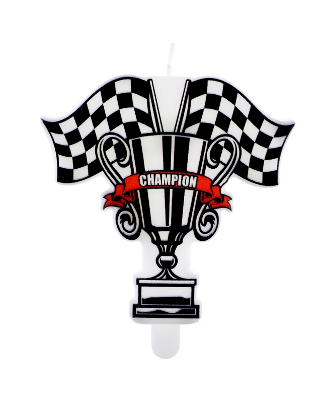 Vela Formula 1, 7.3 X 8cm Parafina Y Plastico. ***OFERTA DTO NO ACUMULABLE