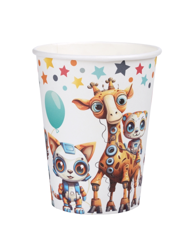 Vasos Patrulleros 7.8 X 9.7cm 27cl. carton ***OFERTA DTO NO ACUMULABLE