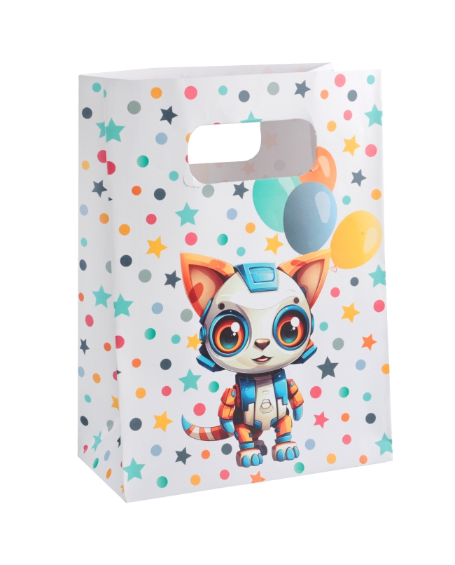 Bolsas Patrulleros 13 X 7 X 18cm Papel. ***OFERTA DTO NO ACUMULABLE