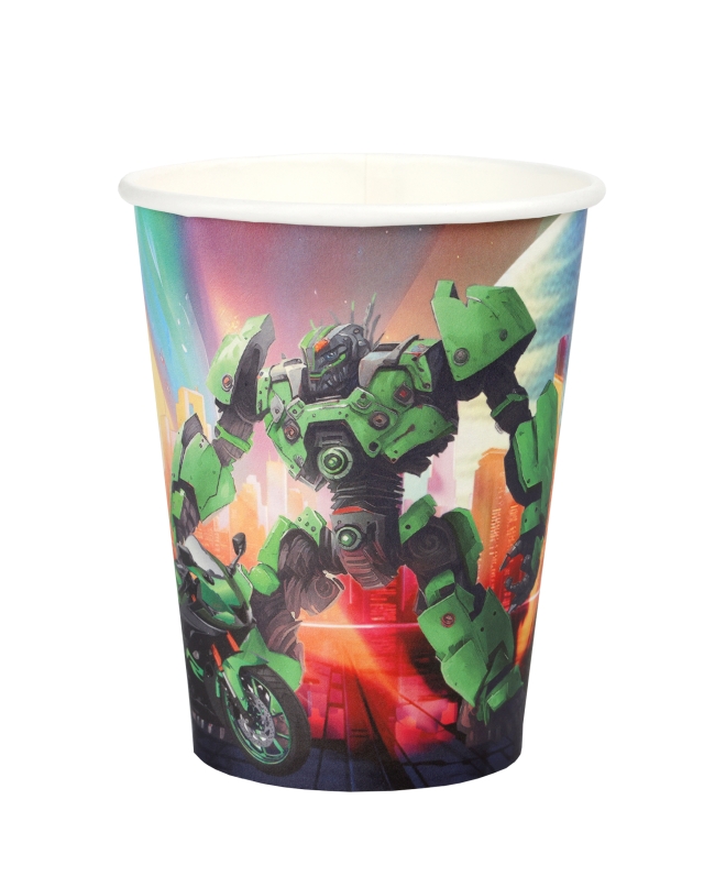 Vasos Autorobot 7.8 X 9.7cm 27cl carton ***OFERTA DTO NO ACUMULABLE