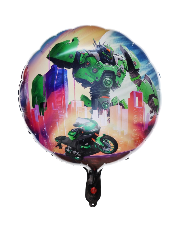 Globo Foil 45cm Autorobot Helio 0.015m3 Al ***OFERTA DTO NO ACUMULABLE