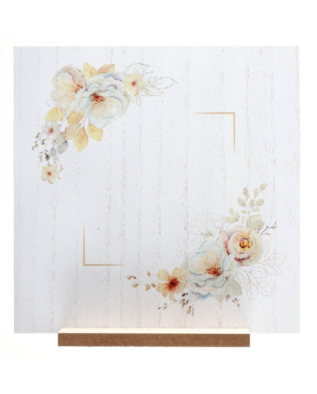 Centro Mesa Ternura 20 X 4 X 20cm Madera ***OFERTA DTO NO ACUMULABLE