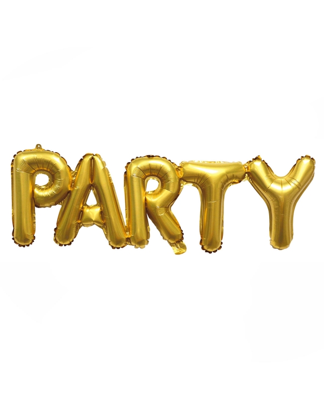 Globos Auto-Inflable Party Oro ***OFERTA DTO NO ACUMULABLE