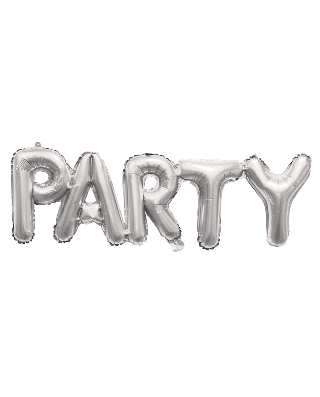 Globos Auto-Inflable Party Plata ***OFERTA DTO NO ACUMULABLE