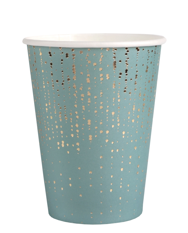 Vasos Burbujas Eucalipto 7.8 X 9.7cm 27cl Carton ***OFERTA DTO NO ACUMULABLE