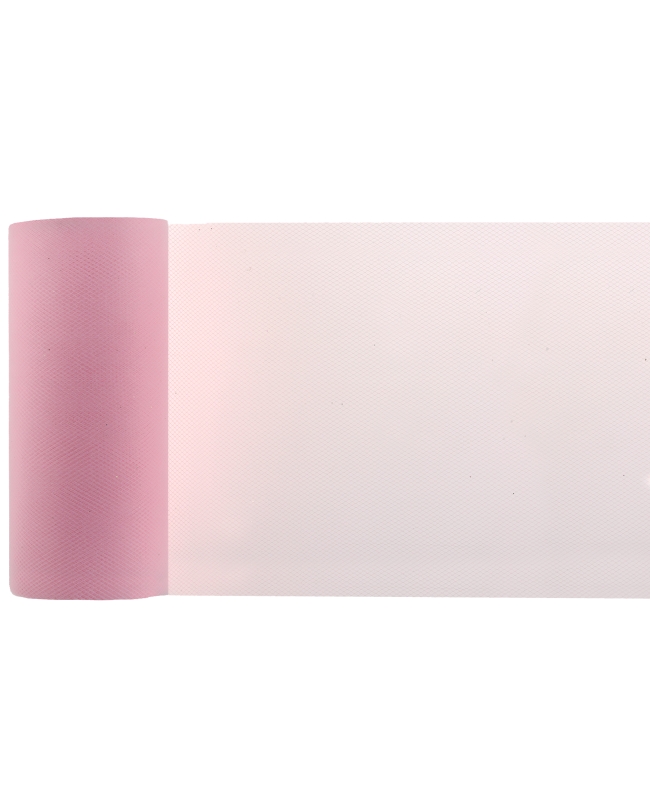 Tul Rosa 10cm X 20m Poliester ***OFERTA DTO NO ACUMULABLE