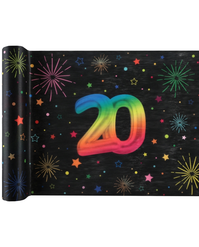 Camino Mesa Festicolor Nº20 30cm x 3m Tejido No Tejido Poliester ***OFERTA DTO NO ACUMULABLE