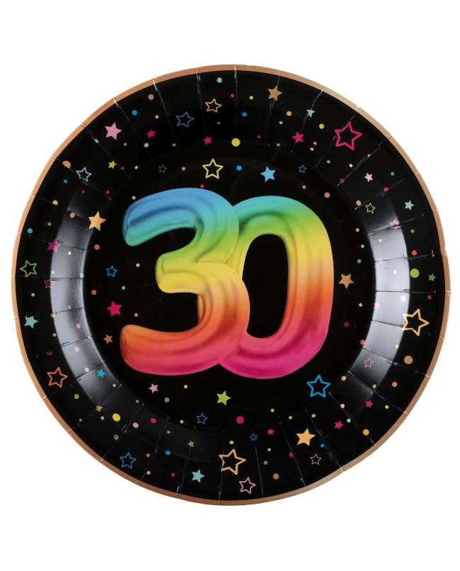 Platos Festicolor Nº30 22.5cm Carton ***OFERTA DTO NO ACUMULABLE