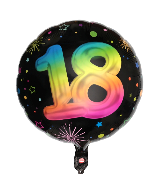 Globo Foil 45cm Festicolor Nº18 Helio 0.015m3 Al ***OFERTA DTO NO ACUMULABLE