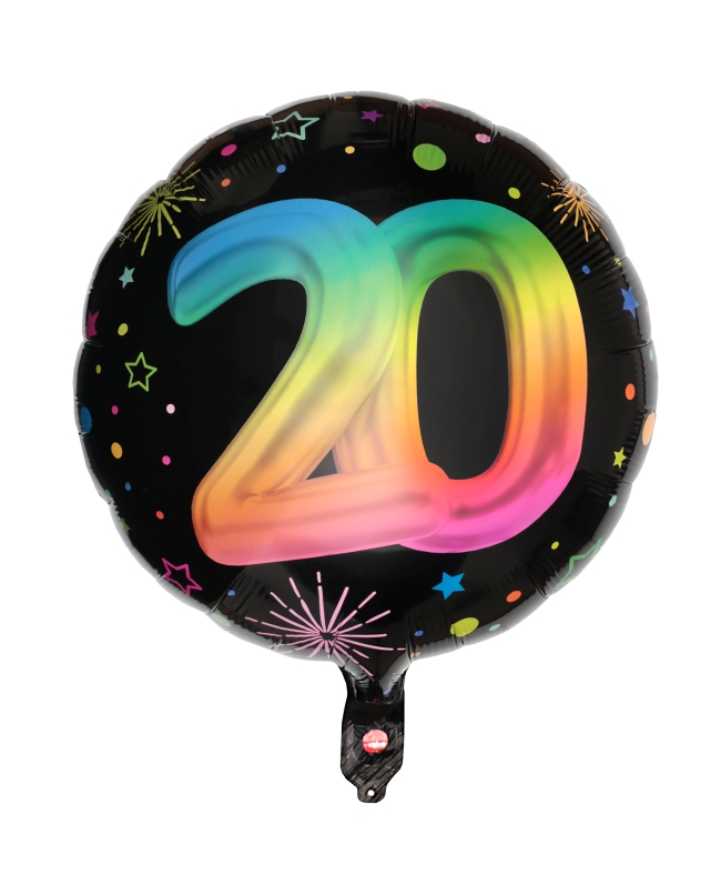 Globo Foil 45cm Festicolor Nº20 Helio 0.015m3 Al ***OFERTA DTO NO ACUMULABLE