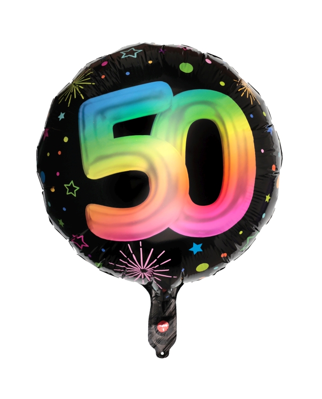 Globo Foil 45cm Festicolor Nº50 Helio 0.015m3 Al ***OFERTA DTO NO ACUMULABLE