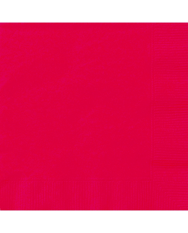 Servilletas 33 x 33cm Rojo ***OFERTA DTO NO ACUMULABLE