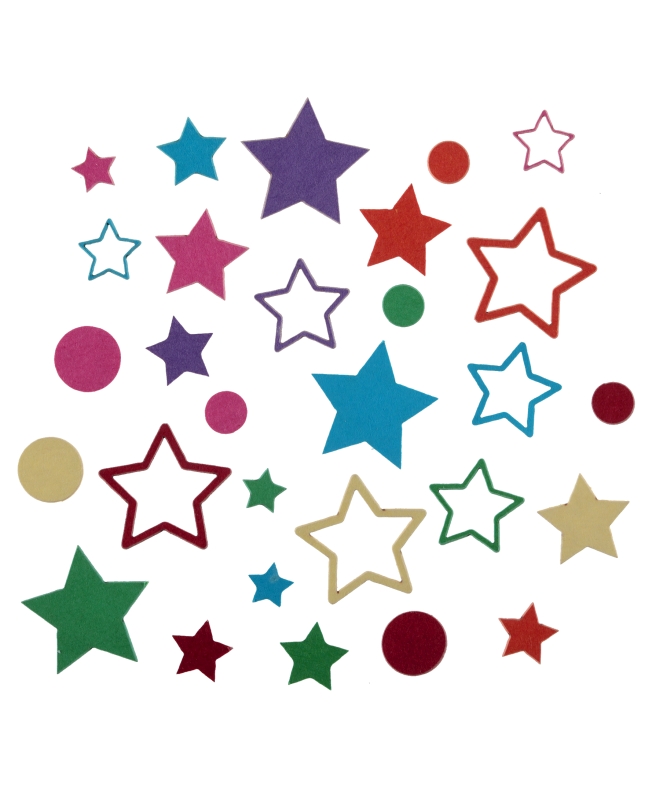 Deco Mesa Confeti Estrella Multicolor 1.5, 0.75 Y 0.5cm Papel ***OFERTA DTO NO ACUMULABLE