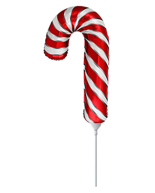 Mini Forma Baston Rojo-Blanco