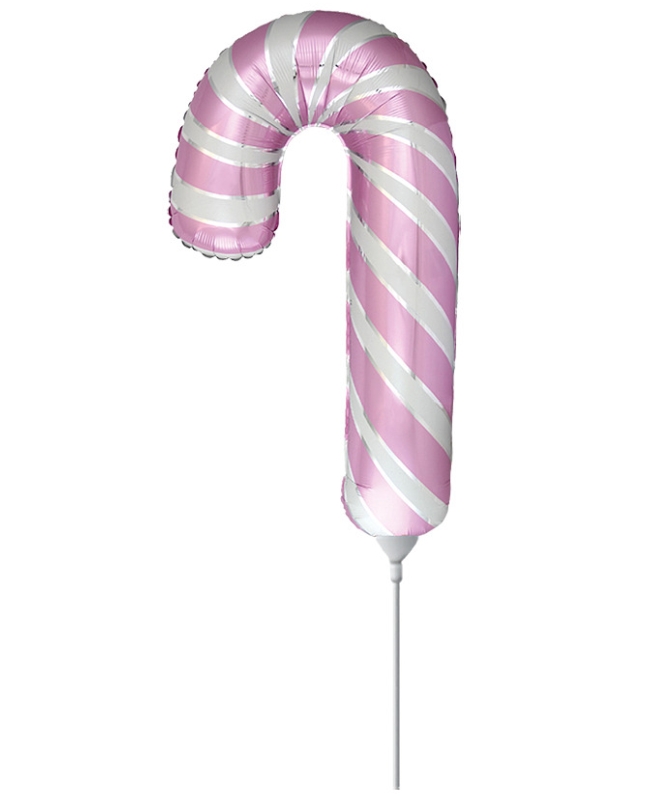 Mini Forma Baston Rosa-Blanco