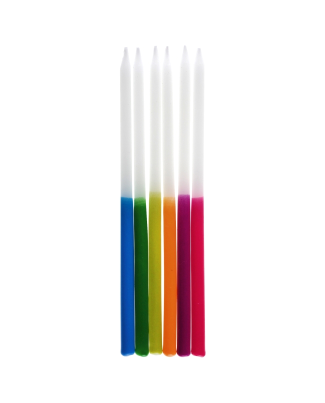 Velas Festicolor Blanca 0.5 X 12.5cm Parafina Y Plastico. ***OFERTA DTO NO ACUMULABLE