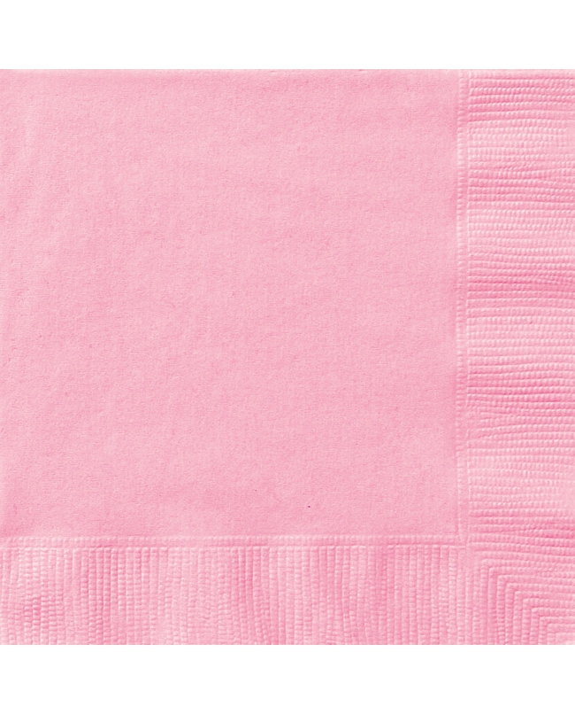 Servilletas 33 x 33cm Rosa Pastel ***OFERTA DTO NO ACUMULABLE