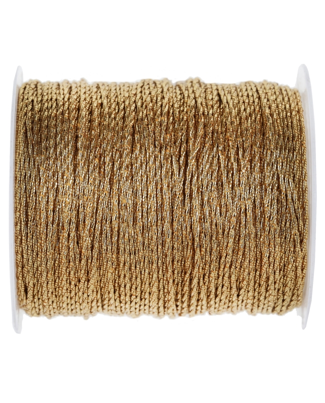 Cordon Metal Oro 1mm x 20m Poliester ***OFERTA DTO NO ACUMULABLE