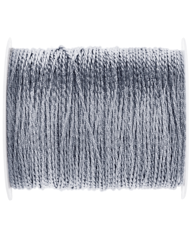 Cordon Metal Plata 1mm x 20m Poliester ***OFERTA DTO NO ACUMULABLE