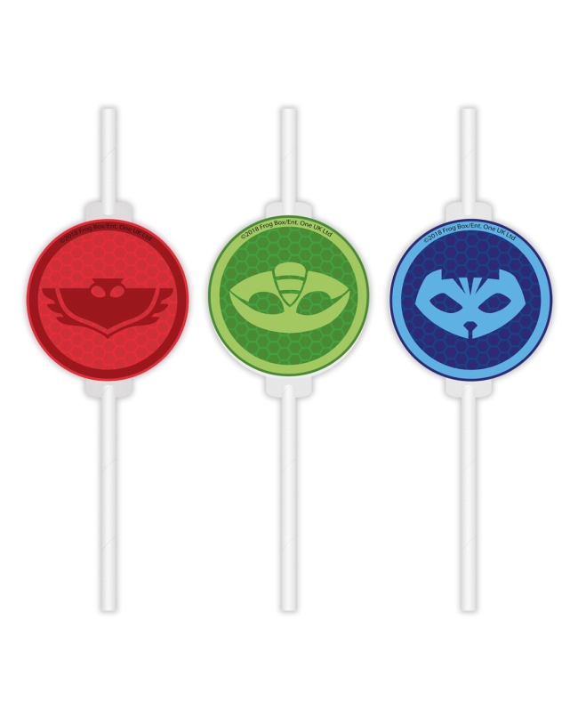 Pajitas Papel Pj Masks