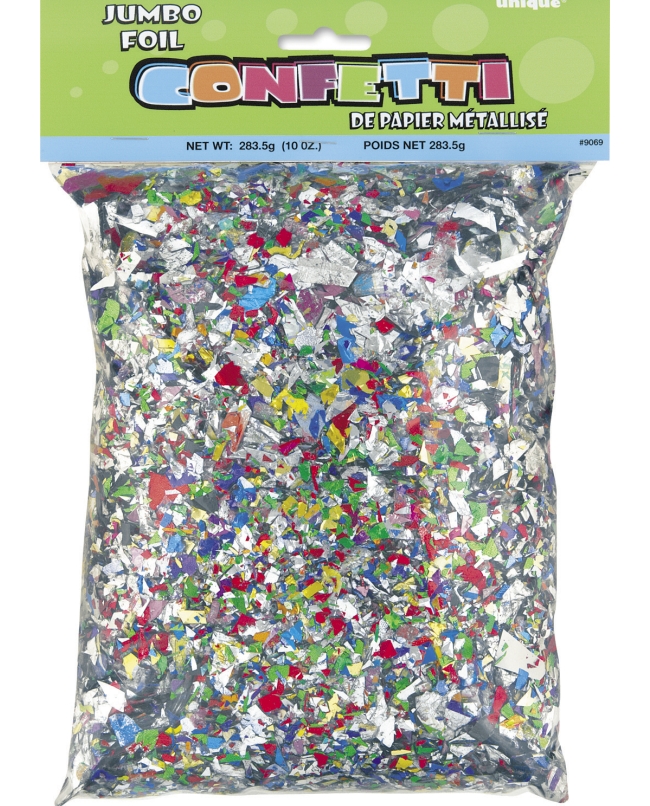 Confeti Metalizado Triturado Jumbo 283,5gr
