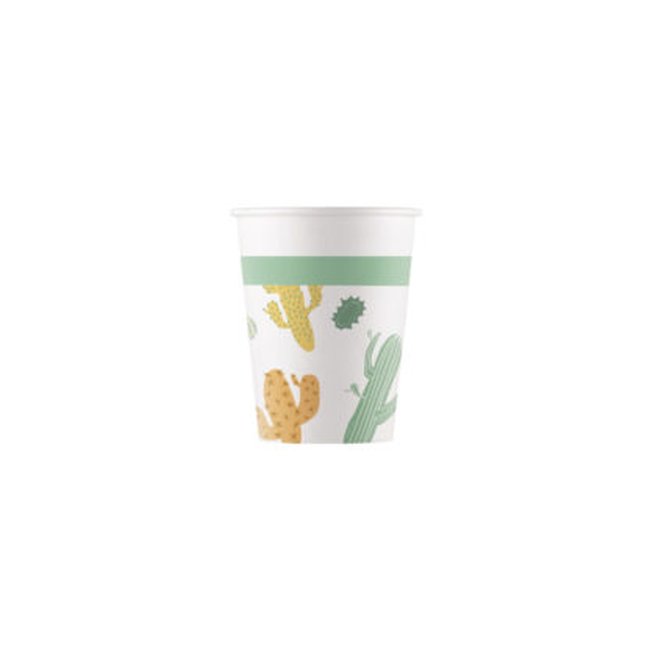 Paper Vasos 200ml Compostable Cactus  ***OFERTA DTO NO ACUMULABLE  