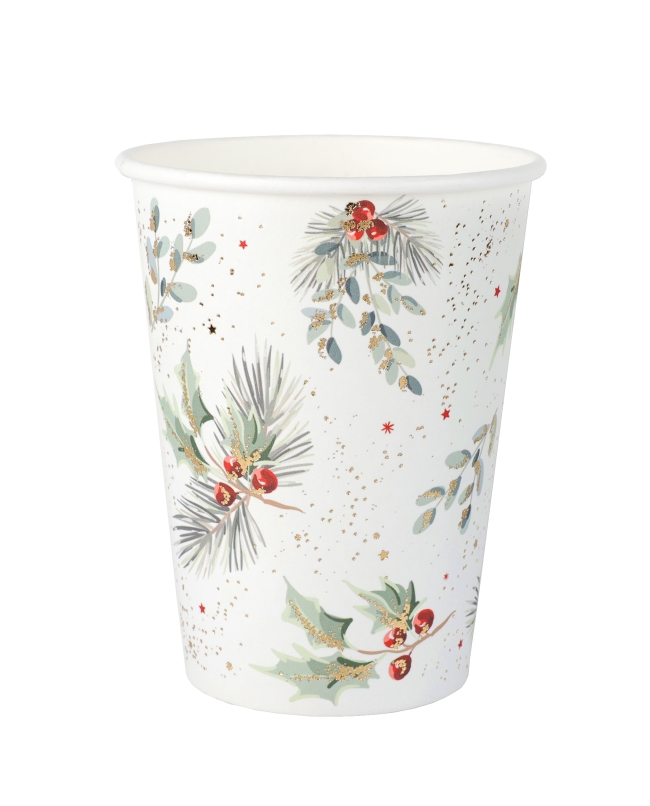Vaso Acebo Estrellado 7.8X9.7cm / 27cl Carton ***OFERTA DTO NO ACUMULABLE