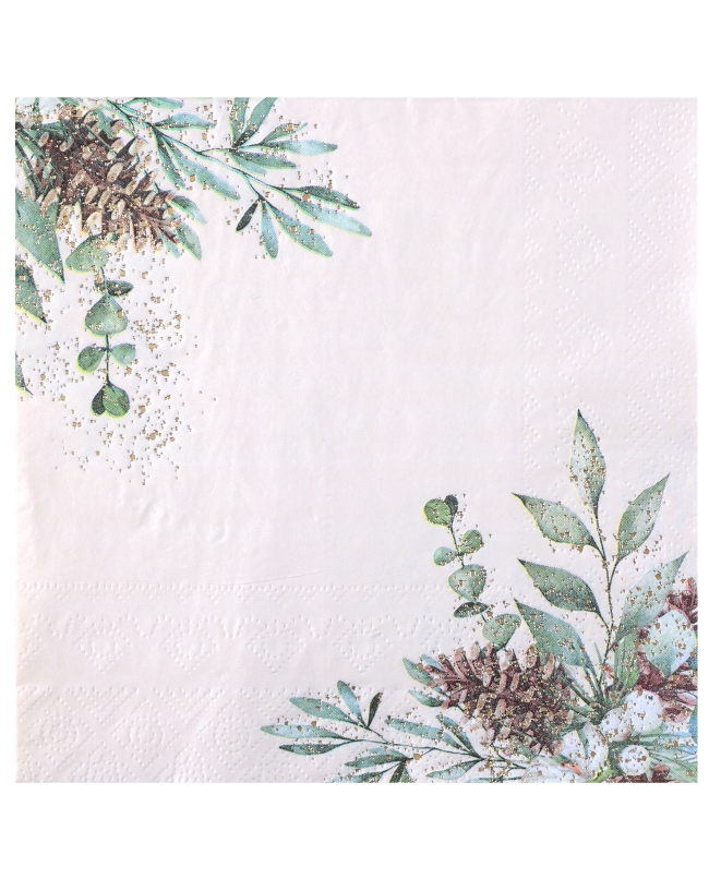 Servilleta Dulce Invierno 33X33cm Papel 3C. ***OFERTA DTO NO ACUMULABLE