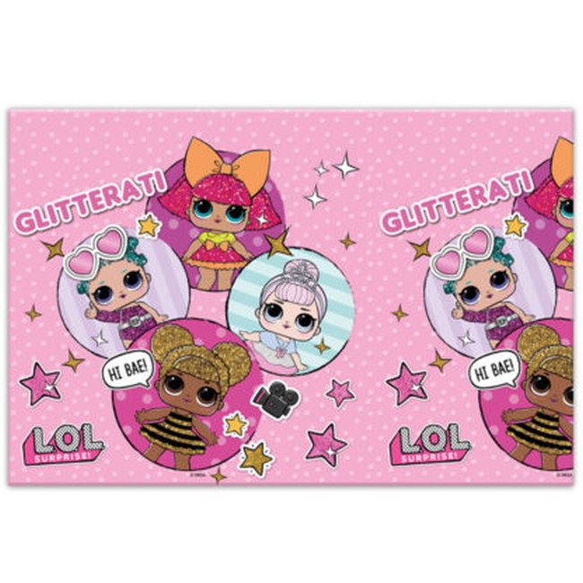 Mantel Plastico 120X180cm L.O.L. Glitterati ***OFERTA DTO NO ACUMULABLE