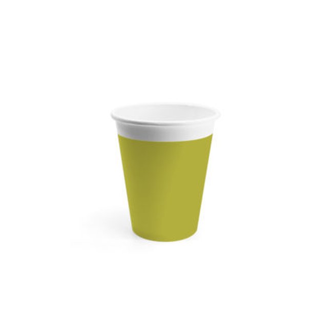 Paper Vasos 200ml Lime Green Unicolour Compostable ***OFERTA DTO NO ACUMULABLE  
