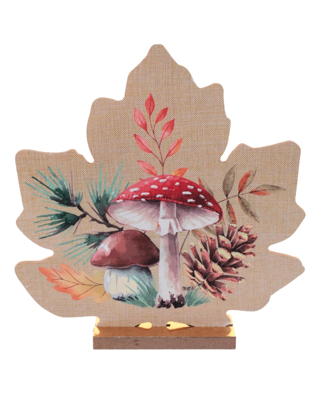 Decoracion Otoño 19X4X20cm Madera ***OFERTA DTO NO ACUMULABLE