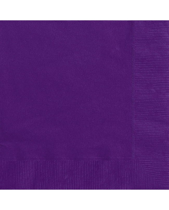 Servilletas 33 x 33cm Morado Oscuro ***OFERTA DTO NO ACUMULABLE