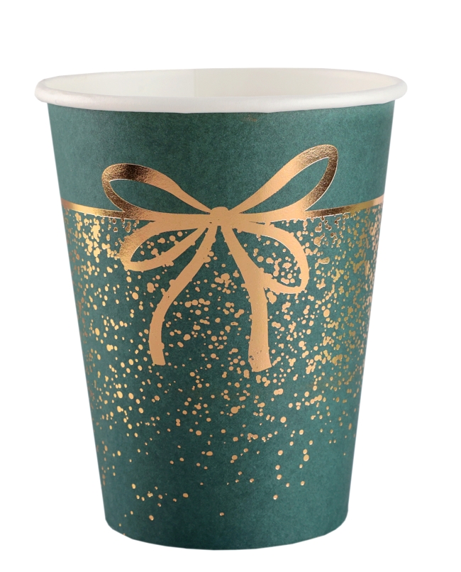 Vaso Adorno Brillo Verde 7.8X9.7cm / 27cl Carton ***OFERTA DTO NO ACUMULABLE