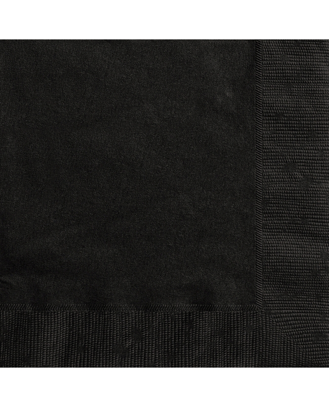 Servilletas 33 x 33cm Negro ***OFERTA DTO NO ACUMULABLE