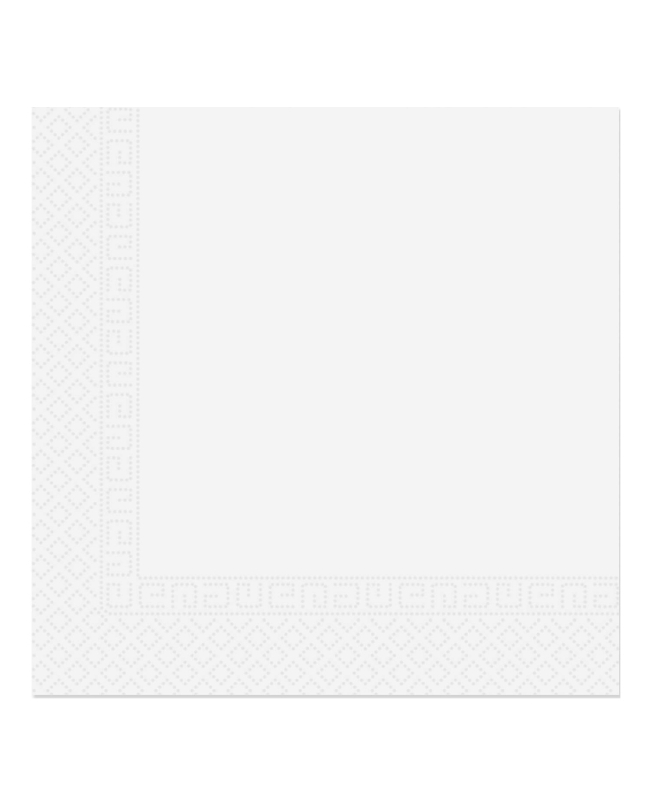 Servilletas 33X33 Blancas 3Pli 