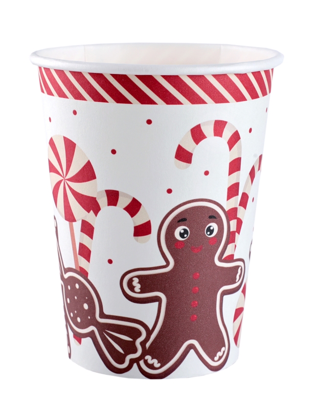 Vaso Dulce Navidad 7.8X9.7cm / 27cl Carton ***OFERTA DTO NO ACUMULABLE