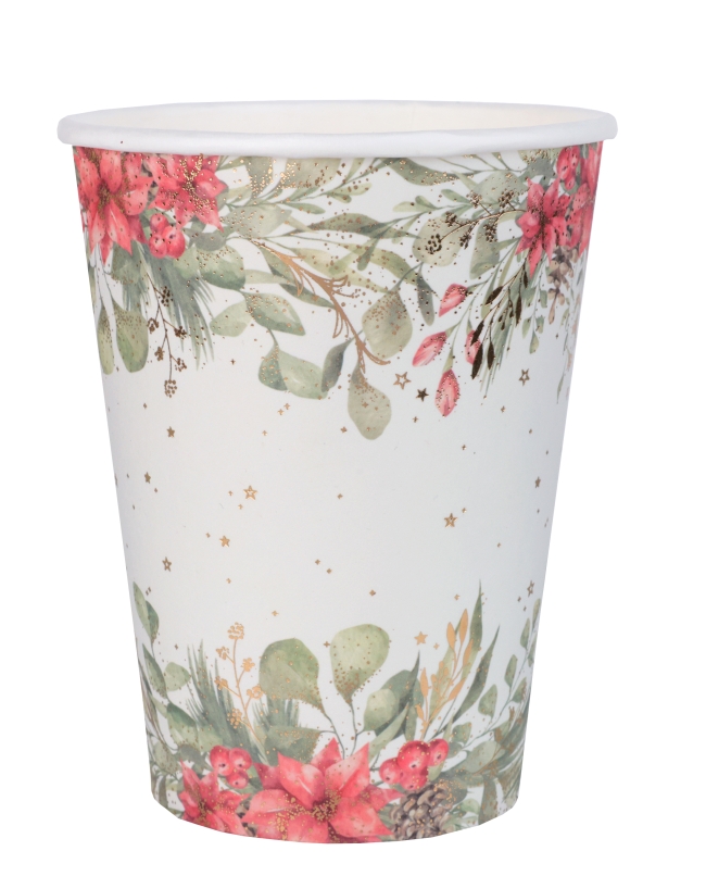 Vaso Ramo Invierno 7.8X9.7cm / 27cl Carton ***OFERTA DTO NO ACUMULABLE