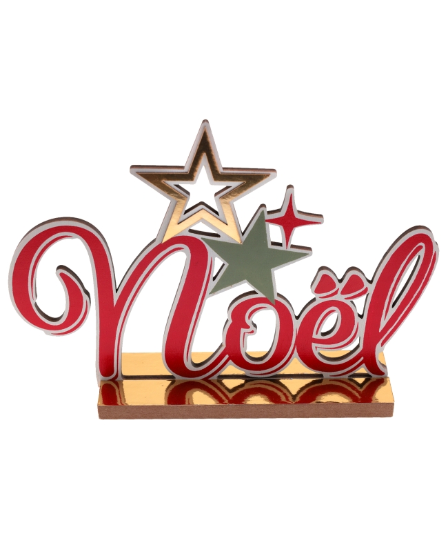 Letras Noel 20X4X14cm Madera ***OFERTA DTO NO ACUMULABLE