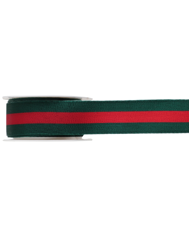 Cinta Verde-Roja Bicolor 25Mm Poliester ***OFERTA DTO NO ACUMULABLE