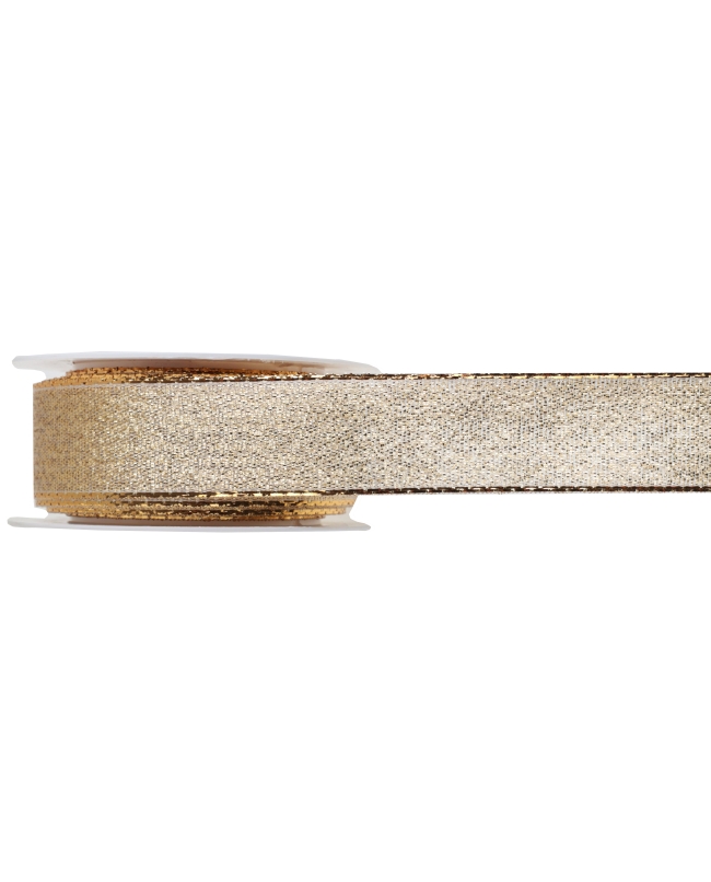 Cinta Oro Brillo 25Mm Poliester ***OFERTA DTO NO ACUMULABLE
