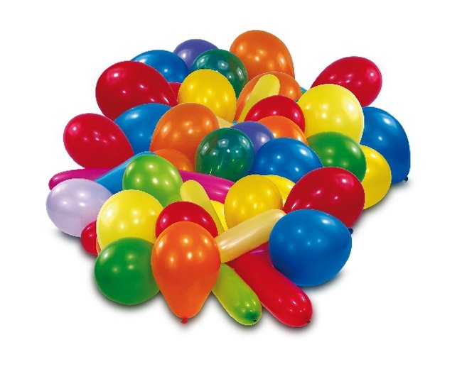 Globos Latex Formas Y Colores Surtidos