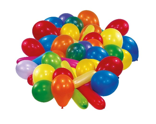 Globos Latex Formas Y Colores Surtidos